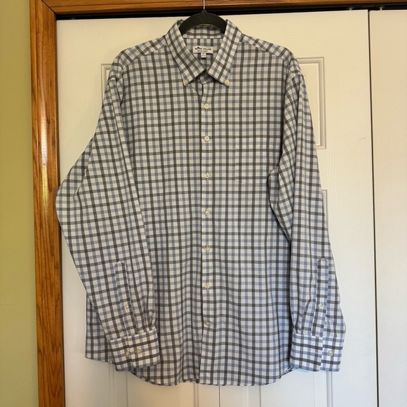 Peter Millar Summer Comfort Plaid Button Down Shirt - Picture 1 of 7
